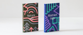 『Nature logo』と『Abstract logo』